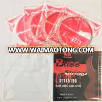 Electric Bass Guitar Strings GXB-003 KONGYUEN Nickel Alloy Wound String , 4 Strings Electric Bass Guitar Strings