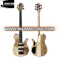 Wholesale High Quality Factory Direct Sale 5 Strings Ash Body Electric Bass Guitars